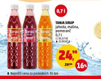 Penny Market Tanja sirup nabídka