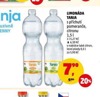 Penny Market Tanja limonáda nabídka