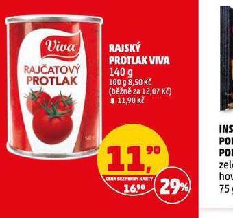 Penny Market Rajský protlak viva nabídka