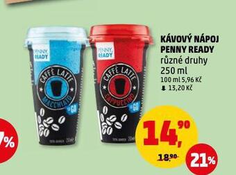 Penny Market Kávový nápoj penny ready nabídka