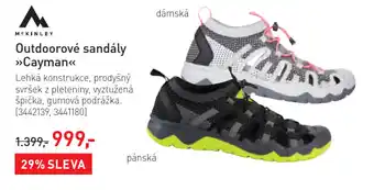 Intersport Dámské outdoorové sandály cayman nabídka