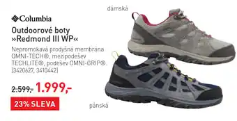Intersport Pánské outdoorové boty redmond iii wp nabídka