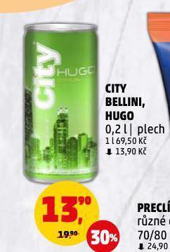 Penny Market City bellini, hugo nabídka