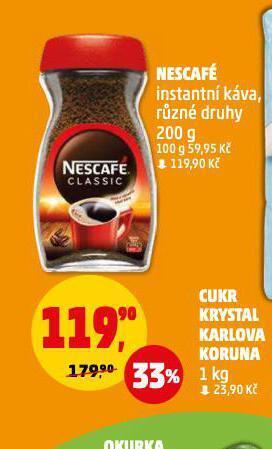 Penny Market Nescafé instantní káva nabídka