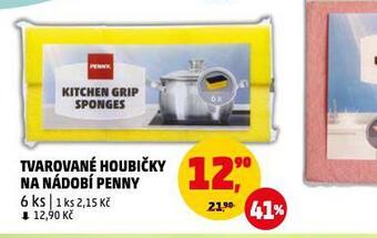 Penny Market Tvarované houbičky na nádobí penny nabídka