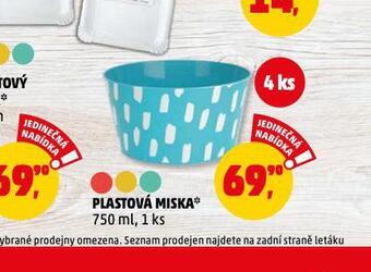 Penny Market Plastová miska nabídka
