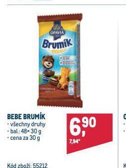 Makro Bebe brumík nabídka