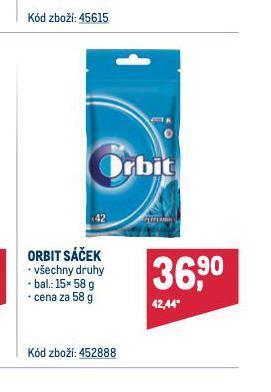 Makro Orbit sáček nabídka