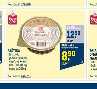 Makro Paštika nabídka