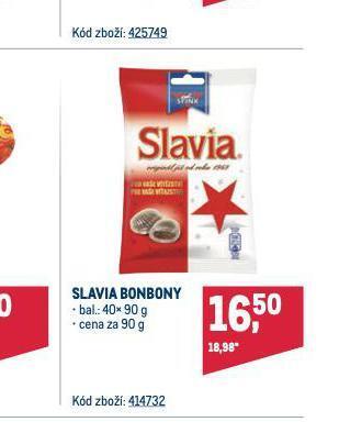 Makro Slavia bonbony nabídka