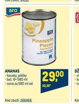 Makro Ananas nabídka