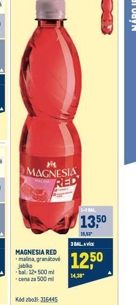 Makro Magnesia red nabídka