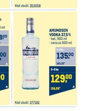 Makro Amundsen vodka 37,5% nabídka