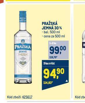 Makro Pražská jemná 30% nabídka