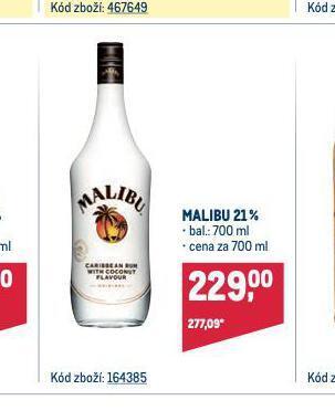 Makro Malibu 21% nabídka