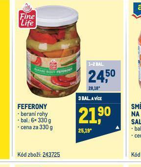 Makro Feferony nabídka