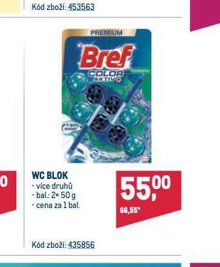 Makro Bref wc blok nabídka