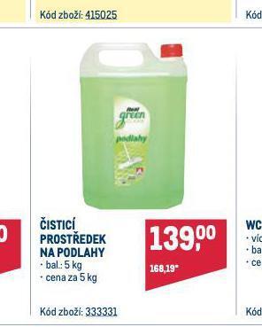 Makro Čistící prostředek na podlahy nabídka