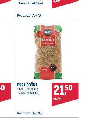 Makro Essa čočka nabídka