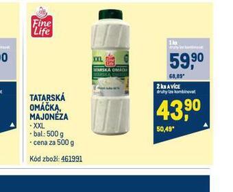 Makro Tatarská omáčka, majonéza nabídka