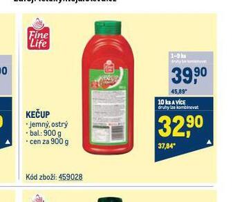 Makro Kečup nabídka
