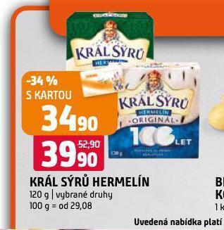 Terno Král sýrů hermelín nabídka