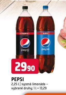 Terno Pepsi nabídka