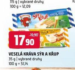 Terno Veselá kráva sýr a křup nabídka