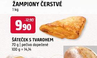 Šáteček s tvarohem