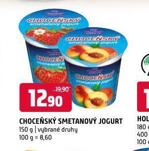 Terno Choceňský smetanový jogurt nabídka