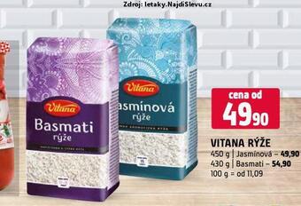 Terno Vitana rýže nabídka