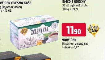 Terno Nový den čaj nabídka