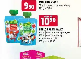 Terno Hello přesnídávka nabídka