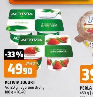 Terno Activia jogurt nabídka