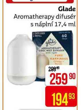 Teta Glade aromatherapy difusér s náplní 17,4 ml nabídka