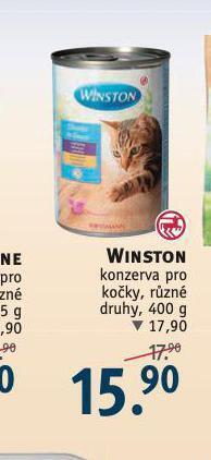 Rossmann Winston konzerva pro kočky nabídka