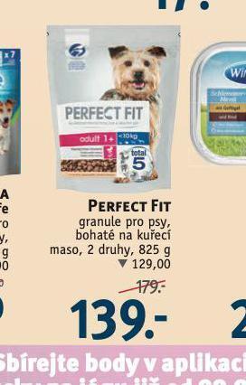 Rossmann Perfect fit granule pro psy nabídka