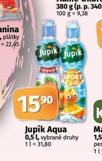 Coop Jupík aqua nabídka