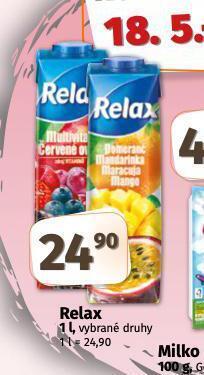 Coop Relax nabídka