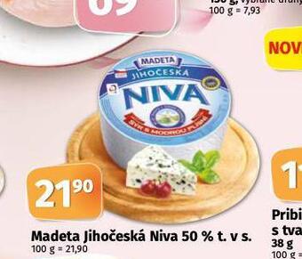 Coop Niva sýr nabídka