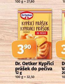 Coop Dr. oetker kypřicí prášek nabídka