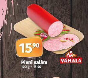 Coop Pivní salám nabídka