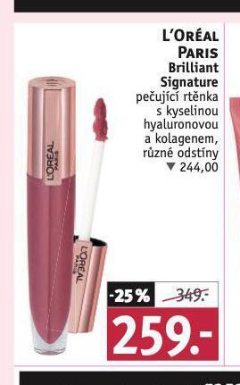 Rossmann Loreal paris rtěnka nabídka