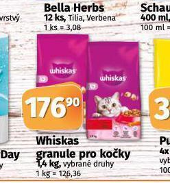 Coop Whiskas granule pro kočky nabídka