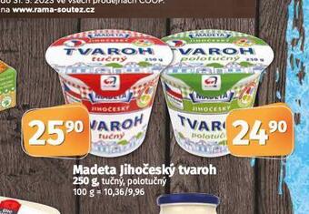 Coop Madeta jihočeský tvaroh nabídka
