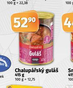 Chalupářský guláš