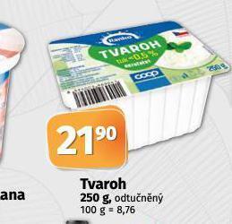 Coop Tvaroh nabídka