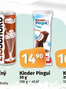 Coop Kinder pinguí nabídka