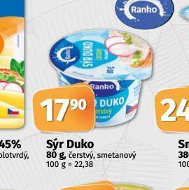 Coop Sýr duko nabídka