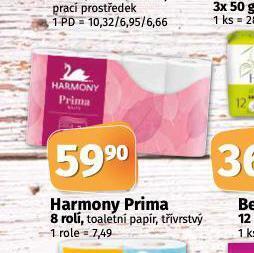 Coop Harmony toaletní papír nabídka